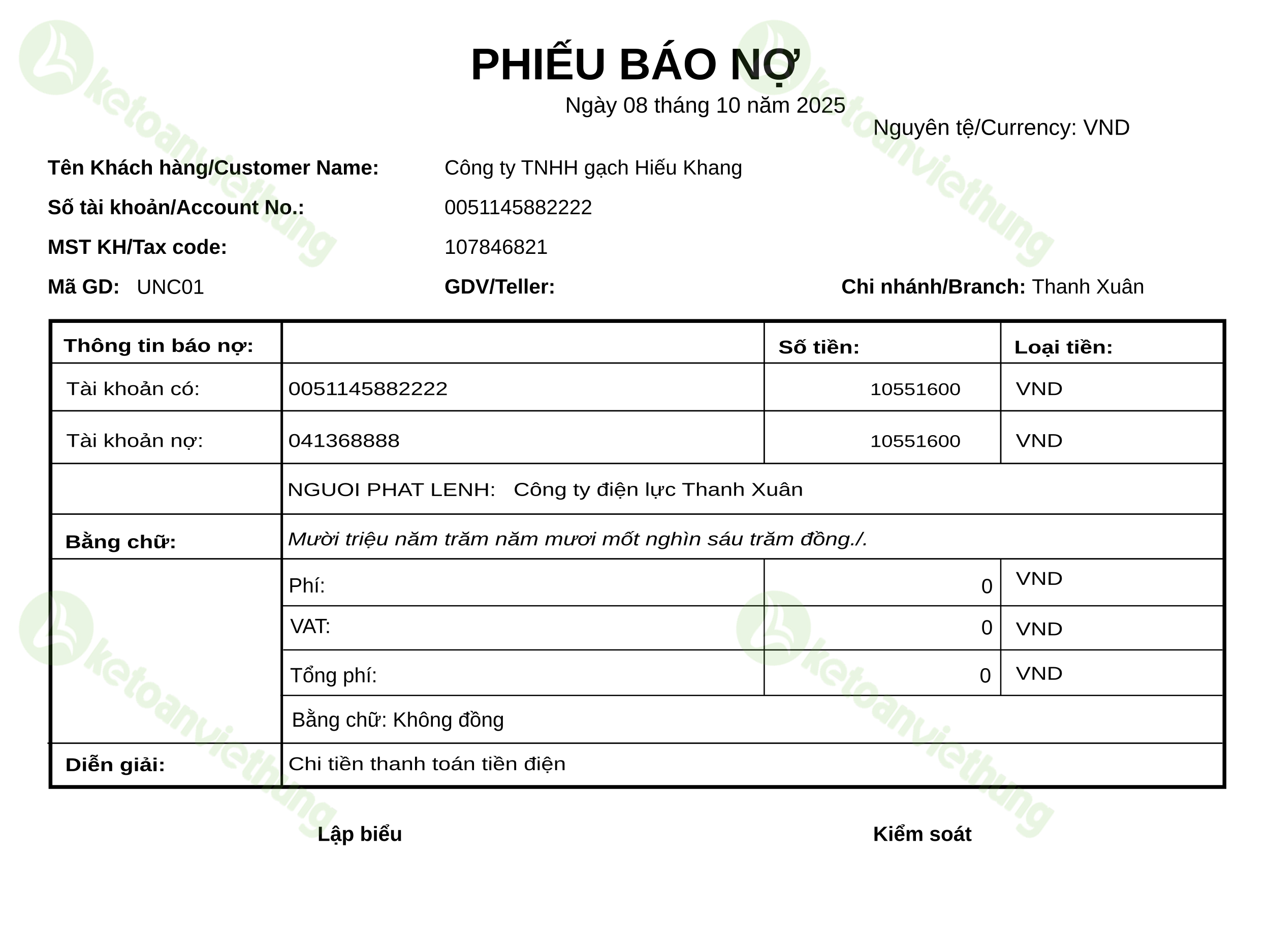 T7_UNC01_Ủy nhiệm chi