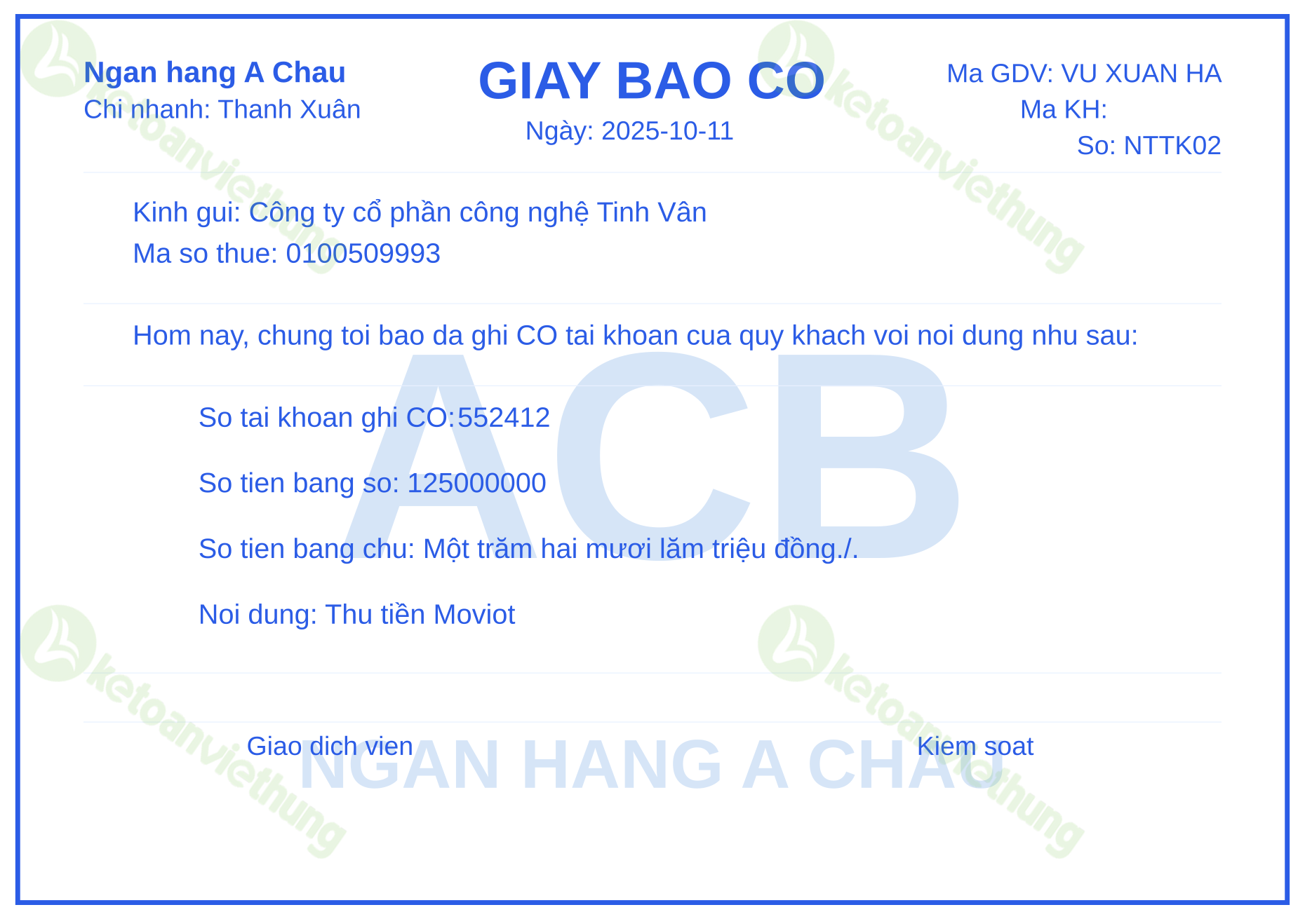 T9_NTTK02_Giấy báo có_ACB