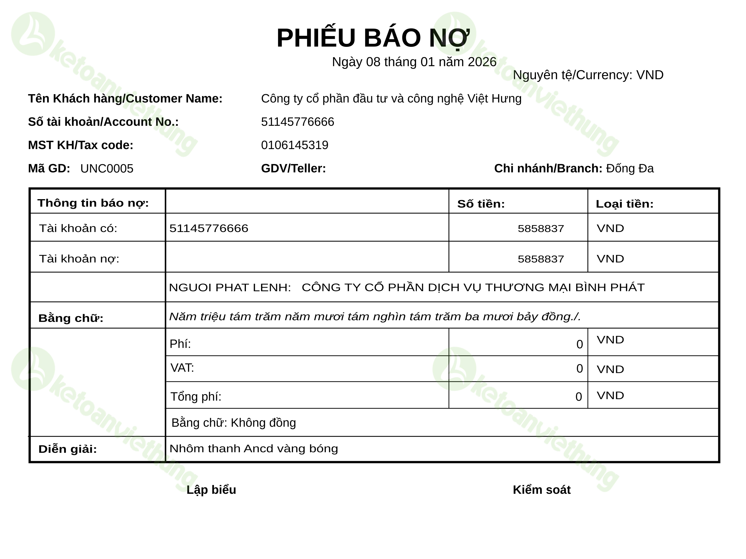 T11_UNC0005_Ủy nhiệm chi