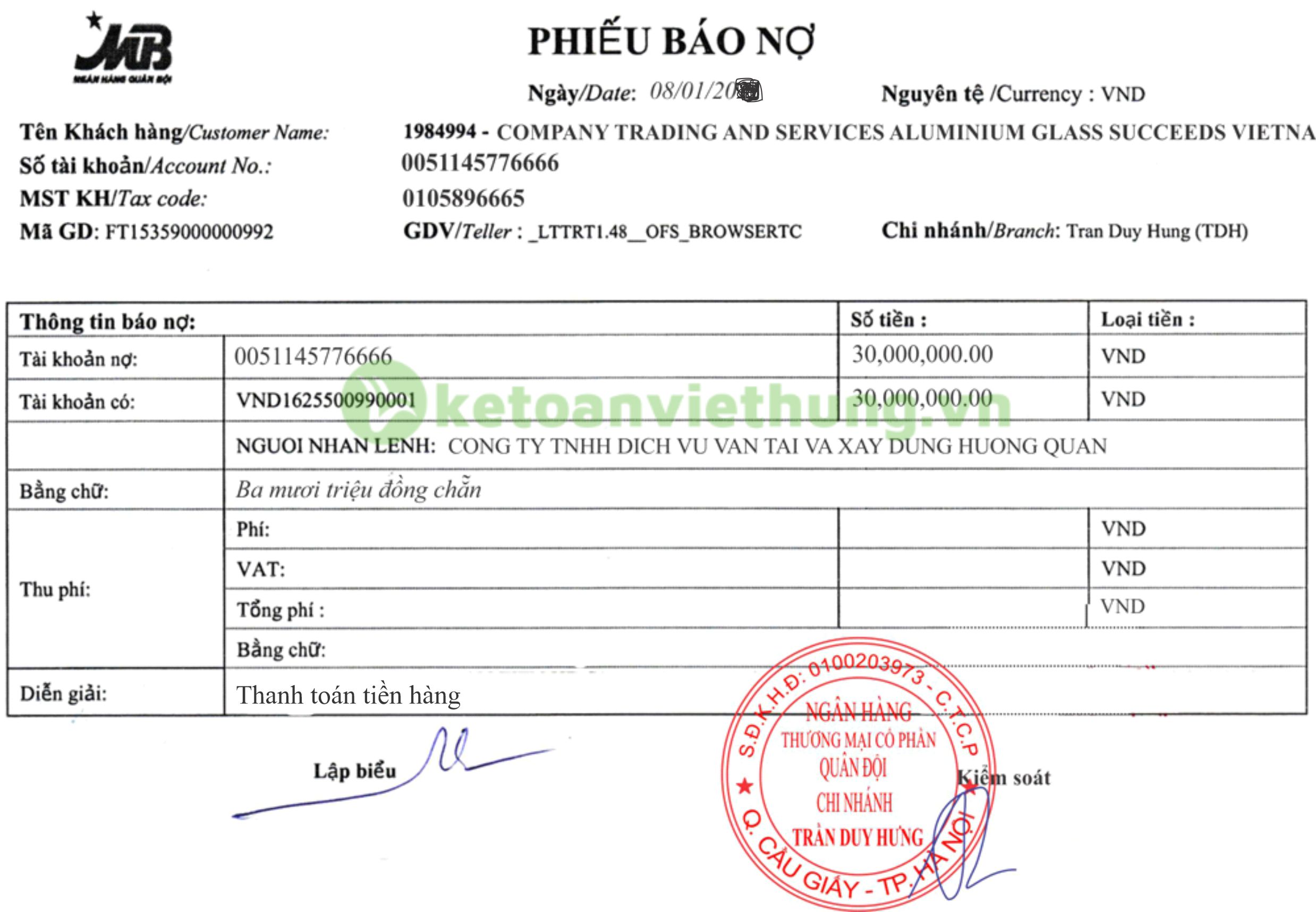T37-P4 - Báo nợ 08/01 Hương Quân